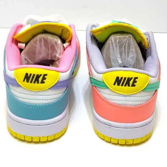 Nike Dunk Low SE Easter Candy Men 8.5 WMNS 10 Multi-Color DD1872-100 Wore Twice! - Picture 8 of 12